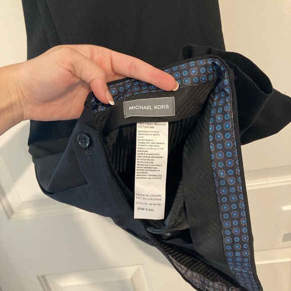 Like New Mens Michael Kors Dress Pants 33x32 - Picture 1 of 2
